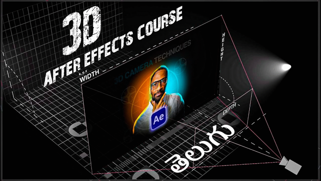 After Effects 3D Fundamentals TELUGU